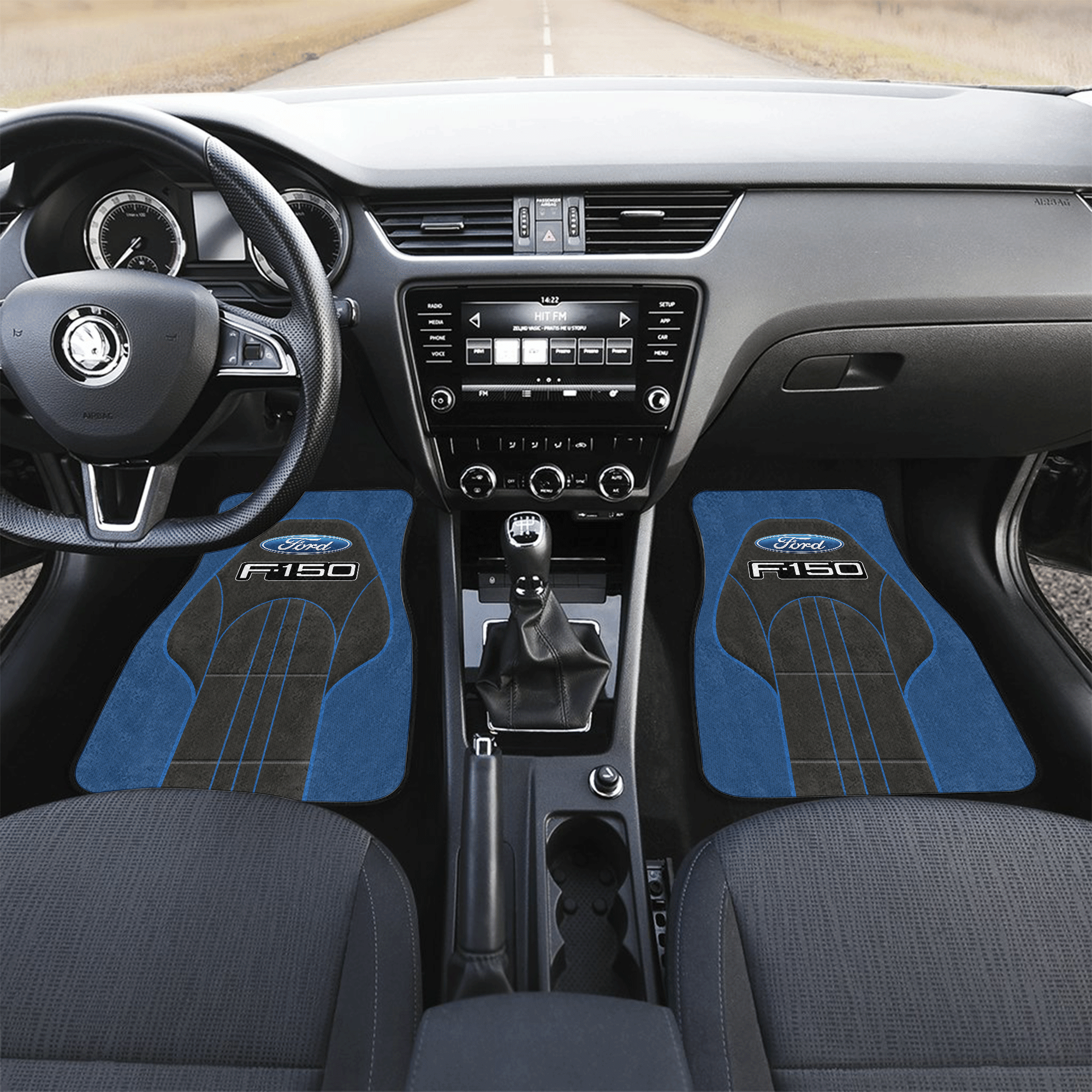 Honda Civic Car Seat Cover (Set of 2) Ver 1 (Blue)
