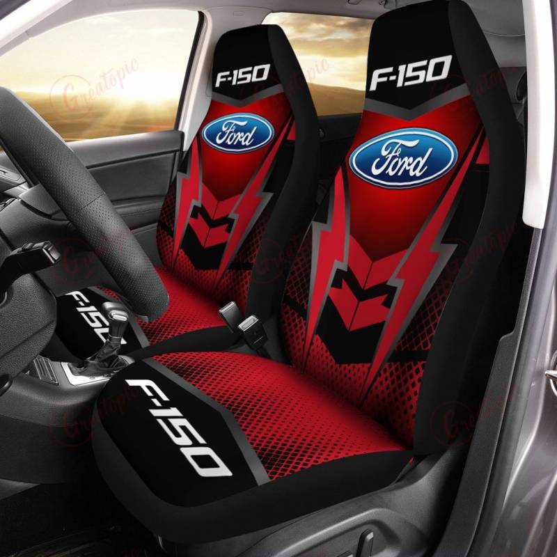 Ford Explorer VTH Car Seat Cover (Set of 2) Ver 1 (Grey)