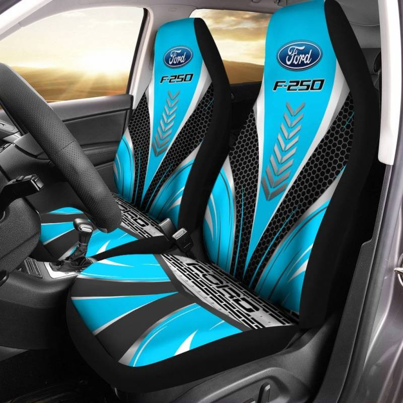 Alfa Romeo LPH Car Seat Cover (Set of 2) Ver 2 (Blue)