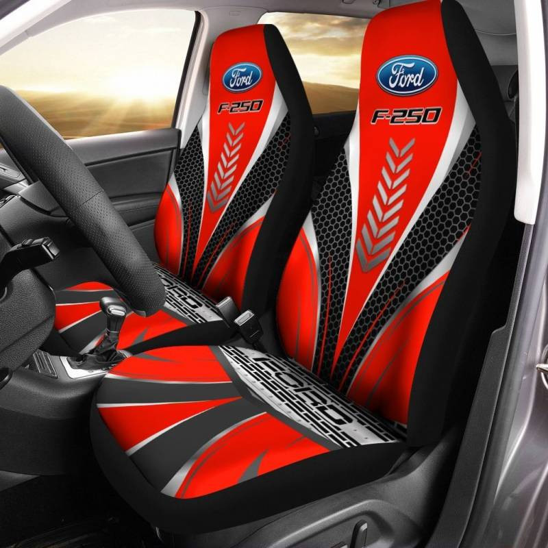 Alfa Romeo LPH Car Seat Cover (Set of 2) Ver 2 (White)