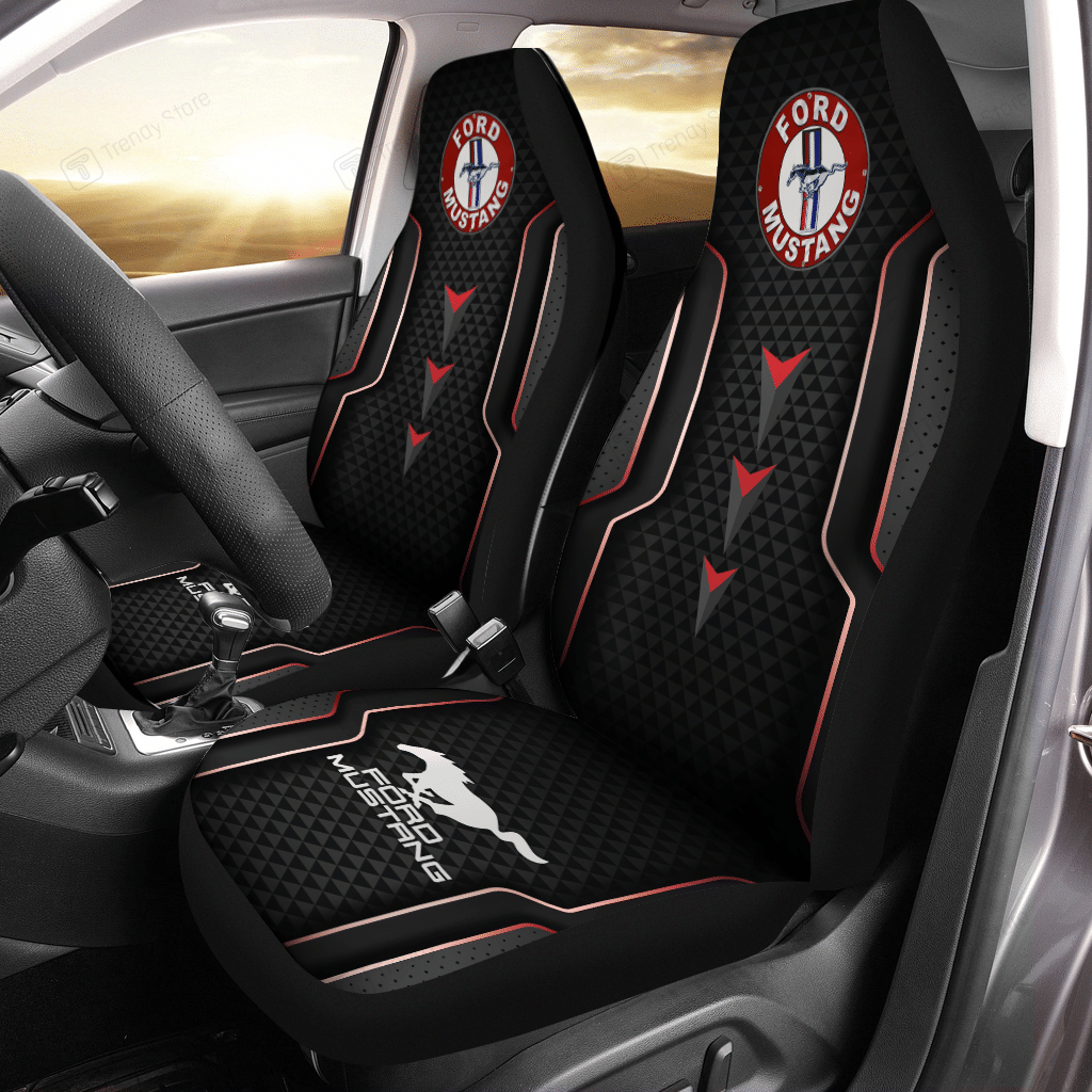 Toyota Tacoma Car Seat Cover (Set Of 2) Ver 2 (Red)
