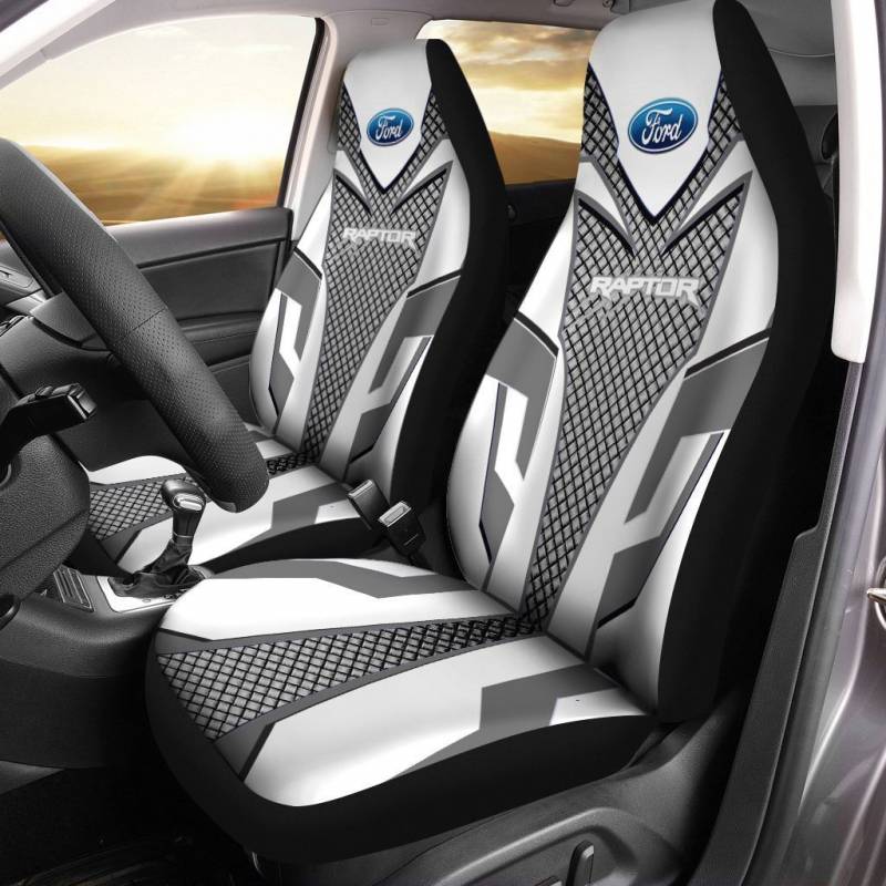 Jeep Renegade TNC Car Seat Cover (Set of 2) Ver 2 (Red)