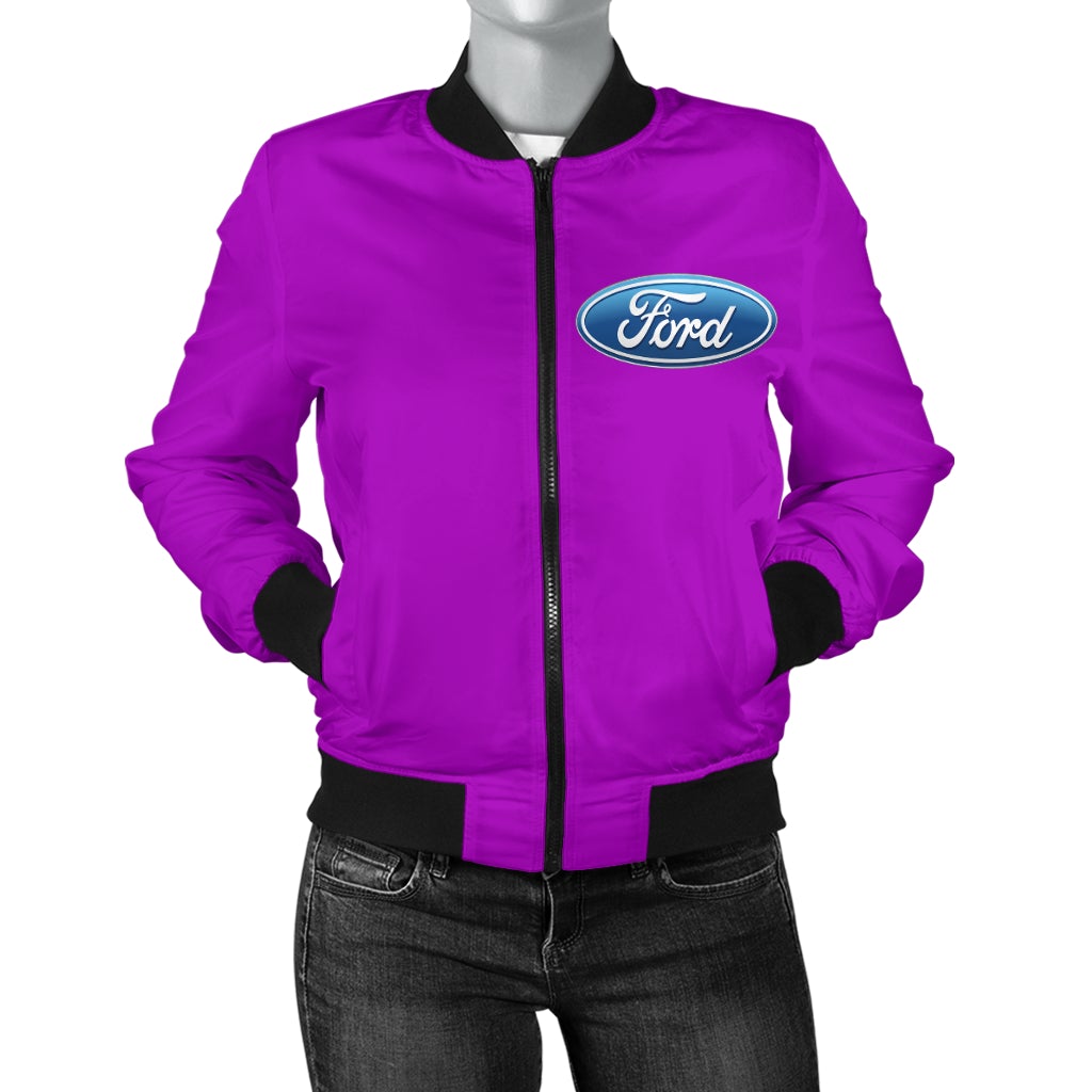 Dodge Charger Women's Bomber Jacket BA