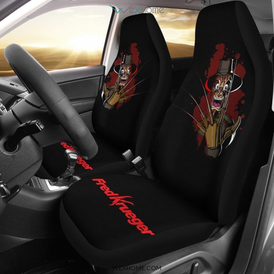 2pcs Mass Effect Car Seat Cover