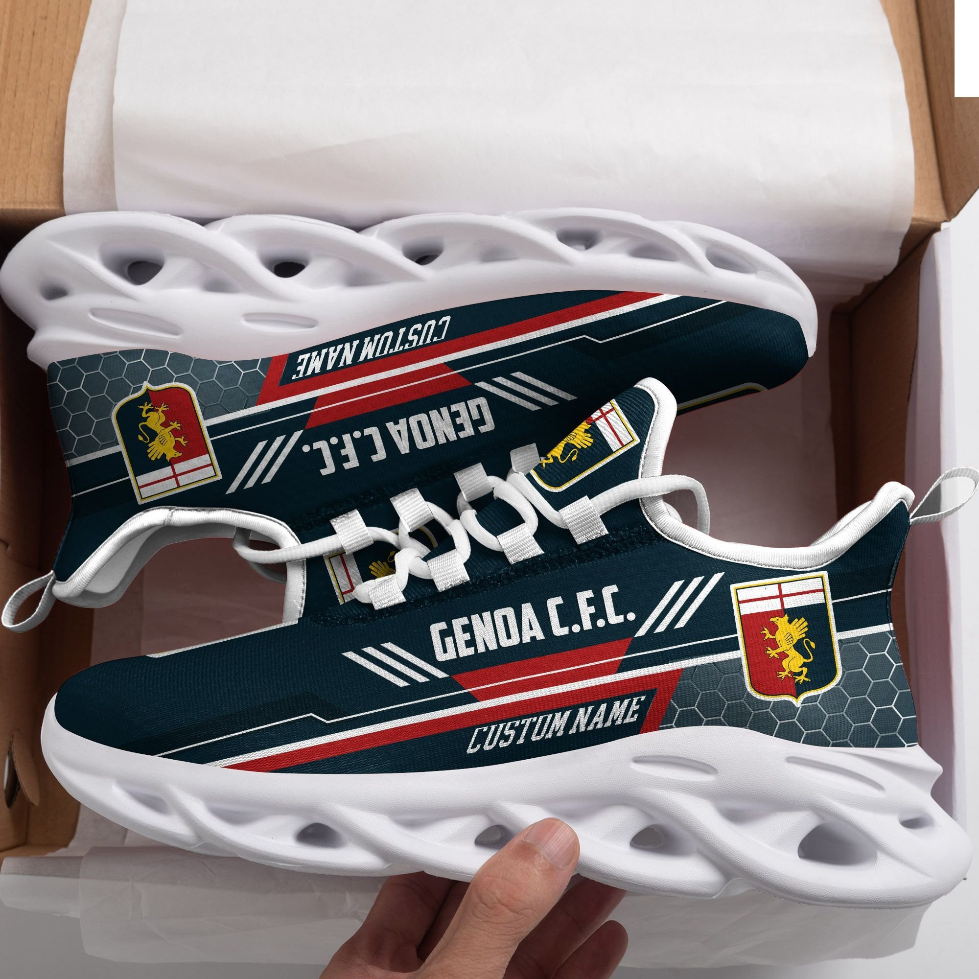 Oklahoma Sooners Custom Personalized Max Soul Sneakers Shoes