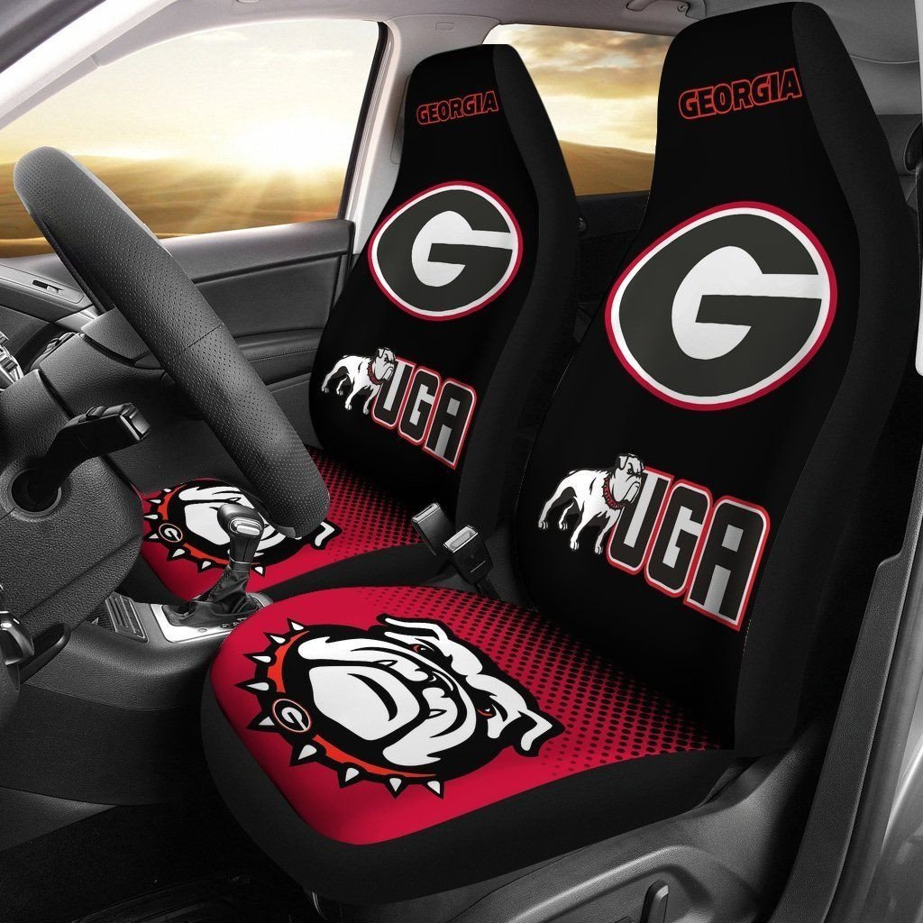 2 Front Acura Seat Covers Red