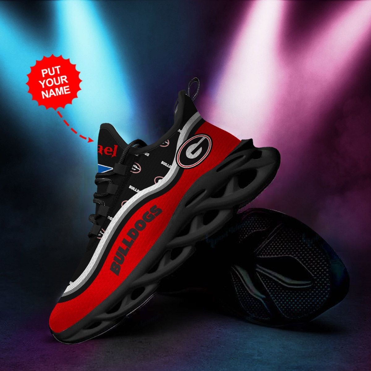 Kansas City Chiefs Custom Personalized Max Soul Sneakers Shoes
