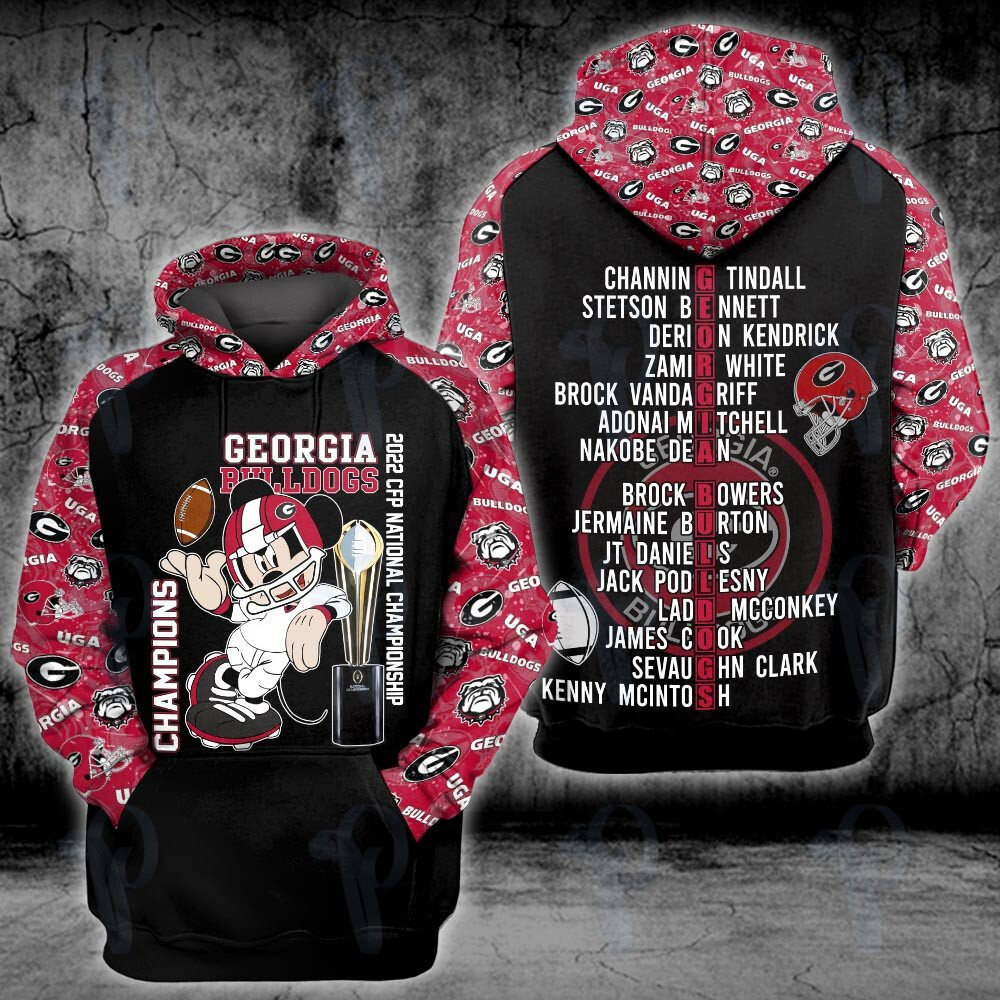 GEORGIA BULLDOGS Hoodies - v10