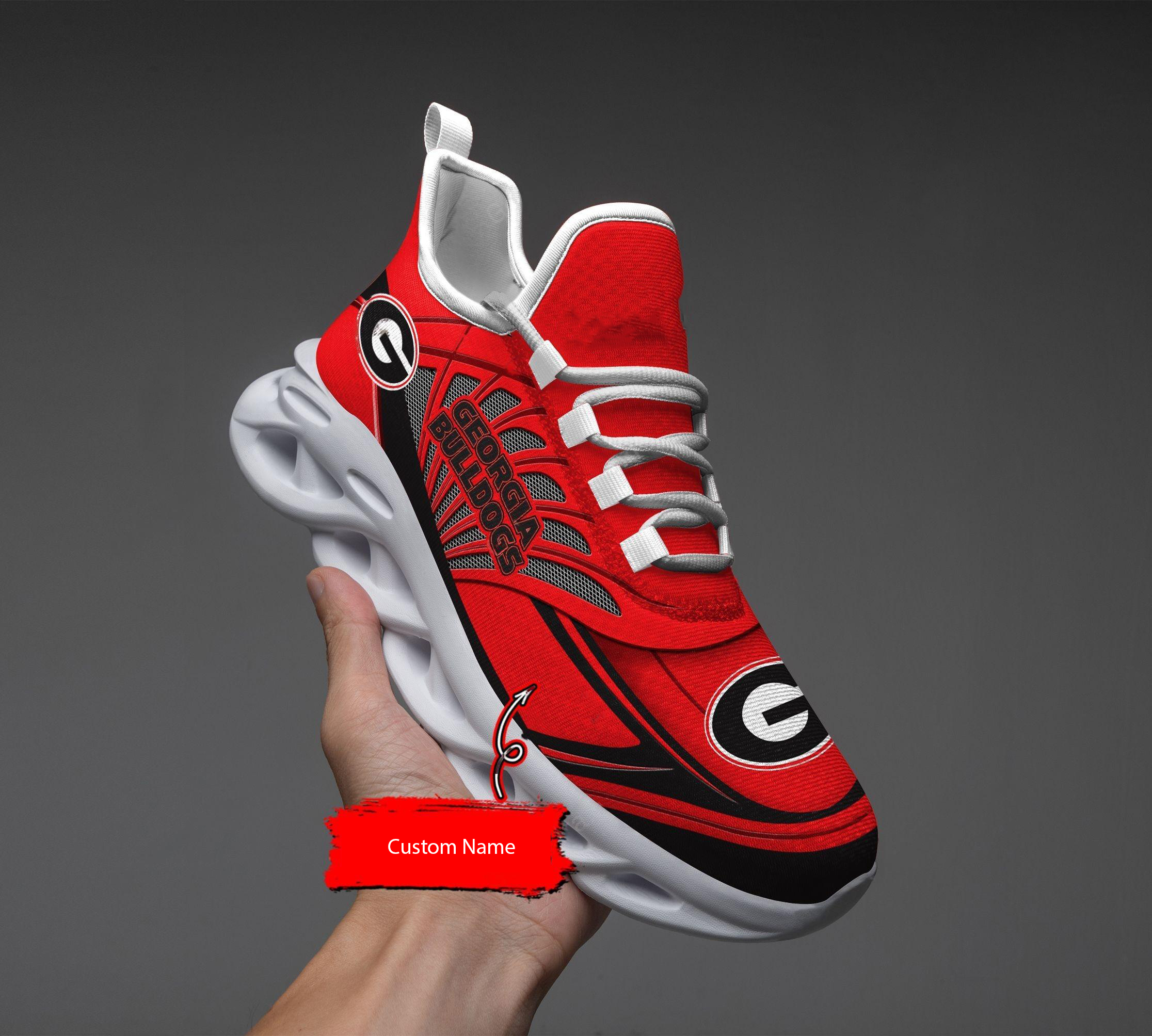 Arkansas Razorbacks running shoes V04