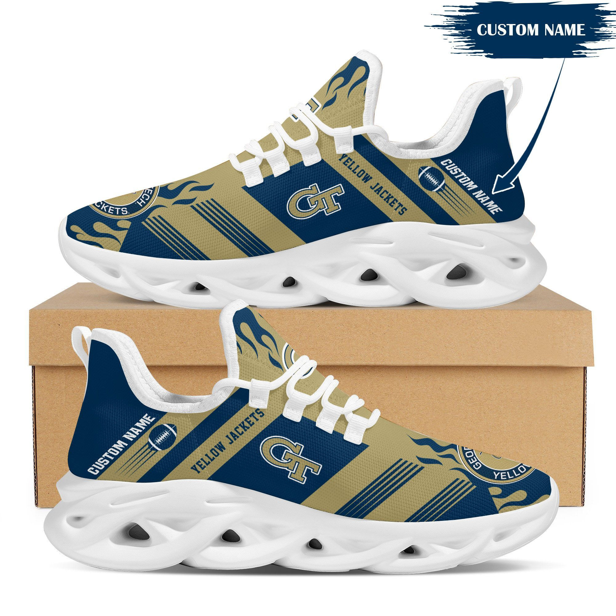 BYU Cougars Max Soul Sneakers Shoes