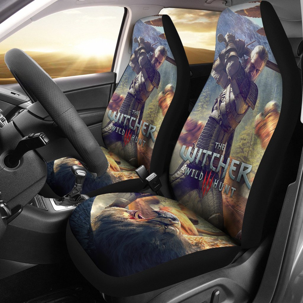 Daffy Duck Car Seat Cover ( Set of 2)