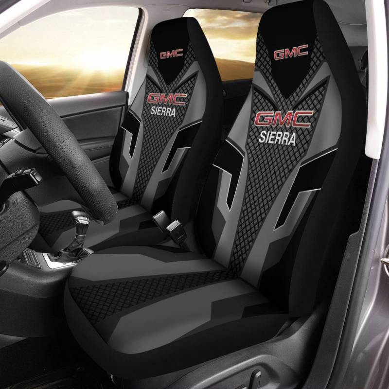 Ford Raptor TDV Car Seat Cover (Set of 2) Ver 1 (Red)