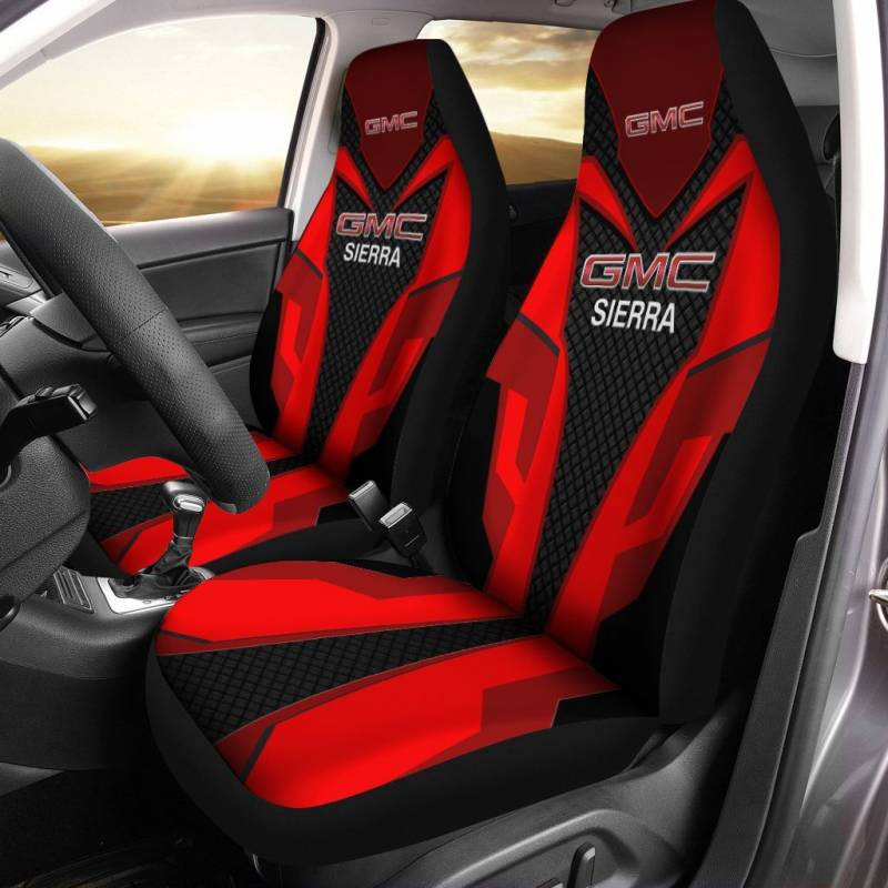 Kenworth Car Seat Cover (Set Of 2) Ver 1 (Black)