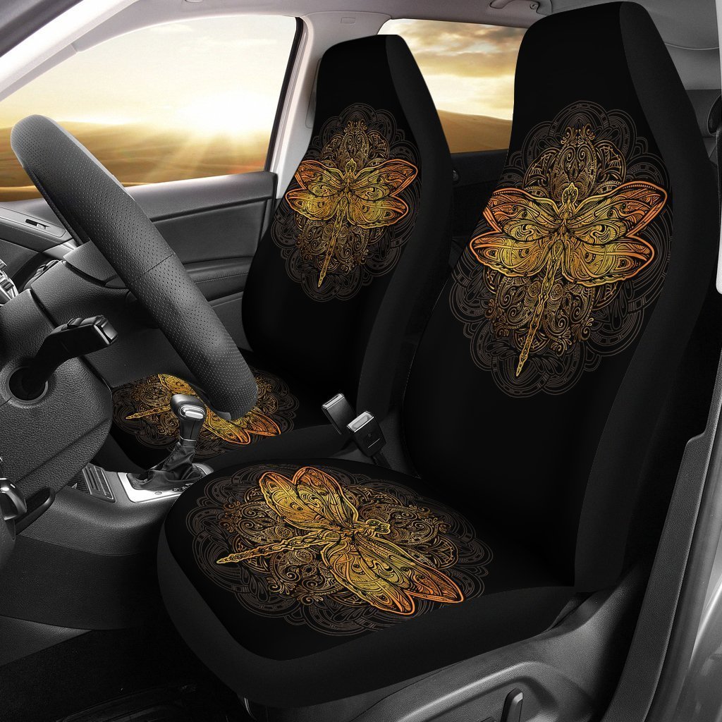 Deadpool Heart Hand Car Seat Cover ( Set of 2)