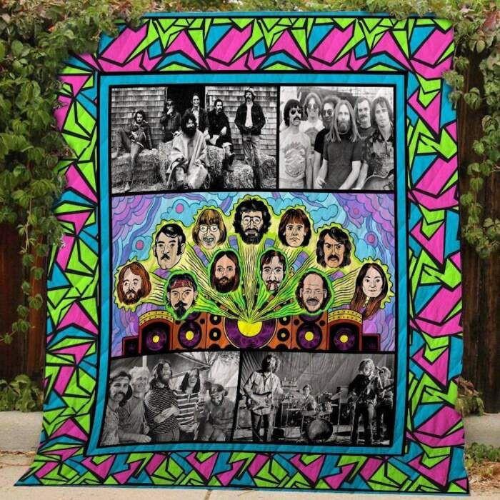 Grateful Dead Head Quilt Blanket For Fan Gift 3D Quilt Blanket 120