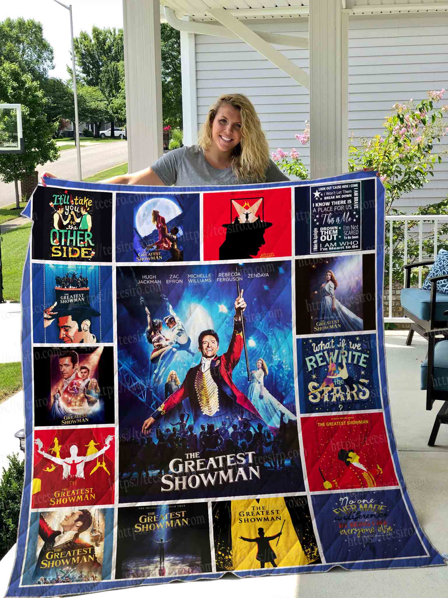 Star Wars Collage Quilt Blanket