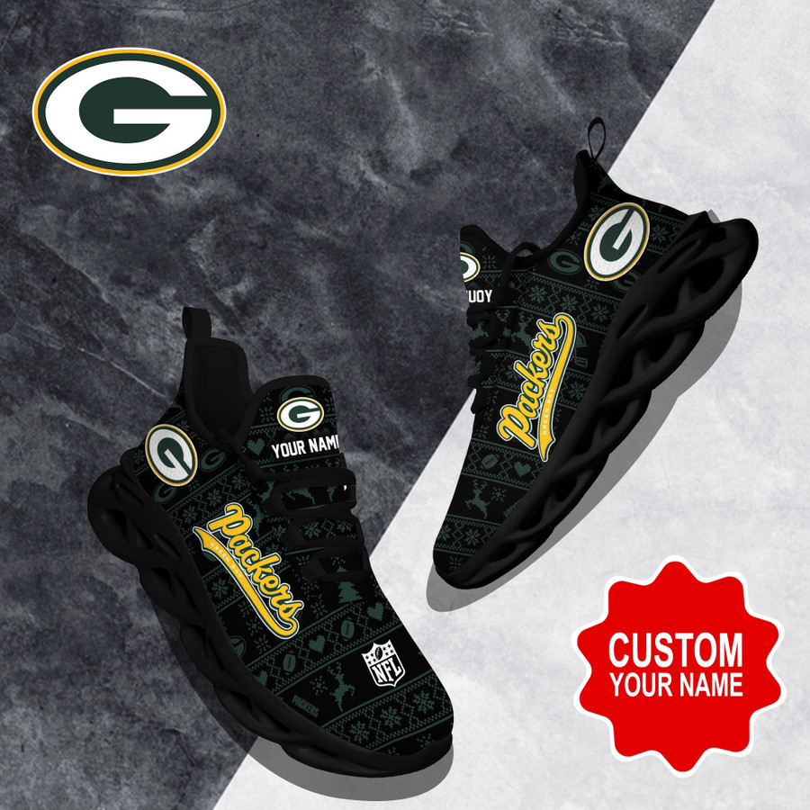 Green Bay Packers Max Soul Shoes Custom 