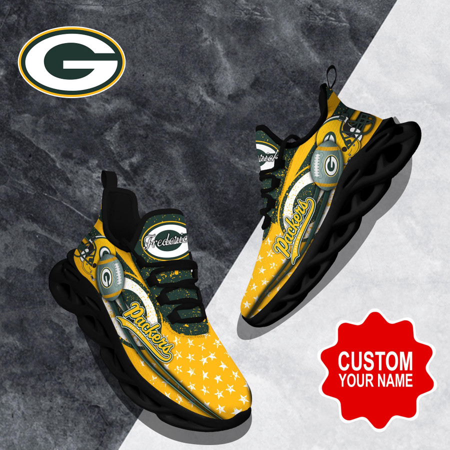 Green Bay Packers Max Soul Shoes Custom 