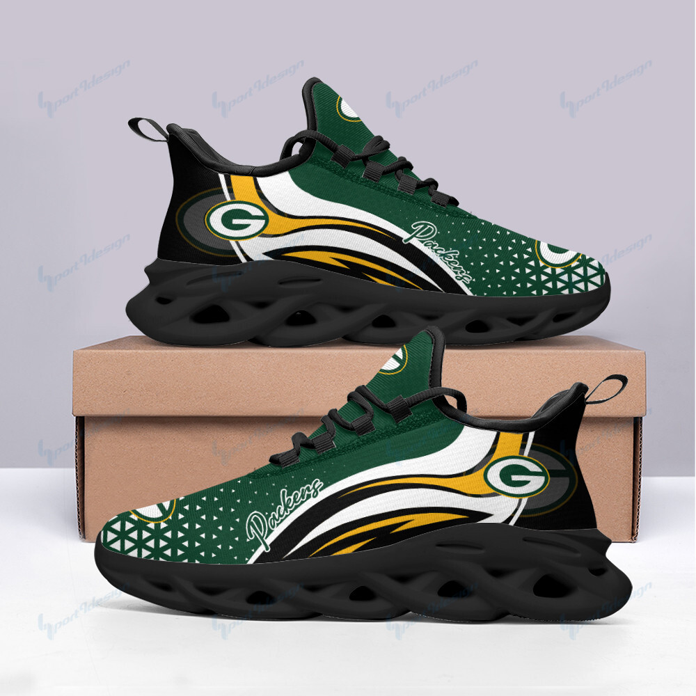 Green Bay Packers Running Sneakers Bg932 