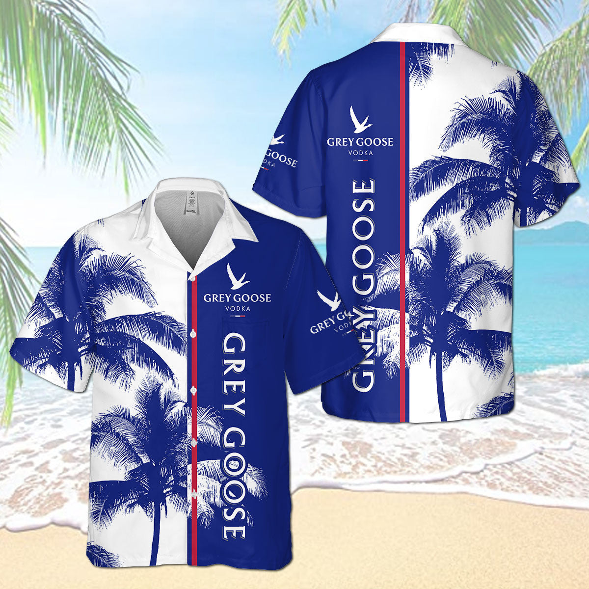 Tropical Johnnie Walker Hawaiian Shirt