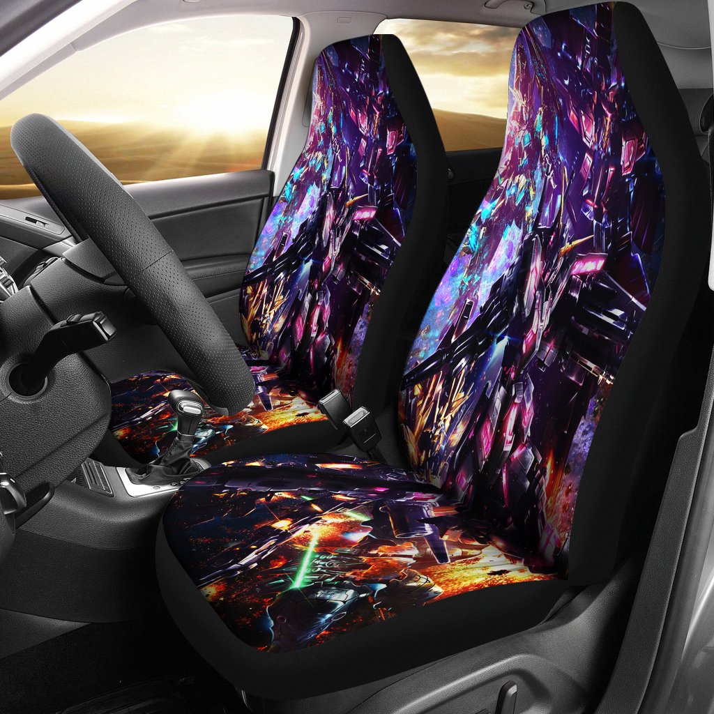 Cute No Face Seat Cover