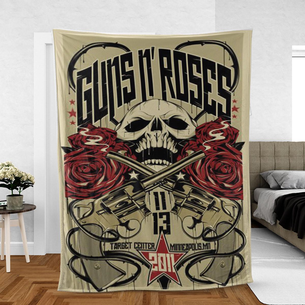 Grateful Dead Quilt Blanket Amazing Gift For Fan 3D Quilt Blanket 138