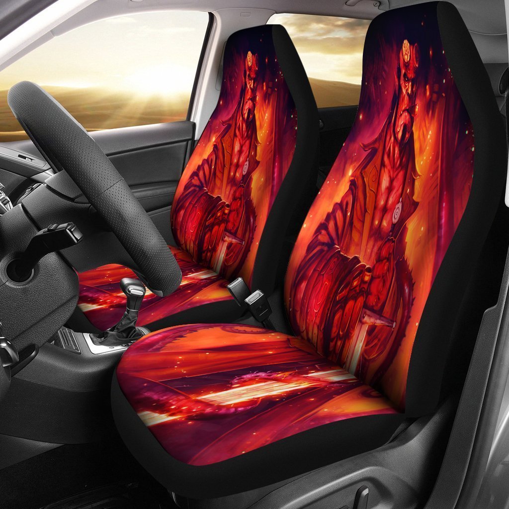 Hotel Transylvania Head Car Seat Cover ( Set of 2)