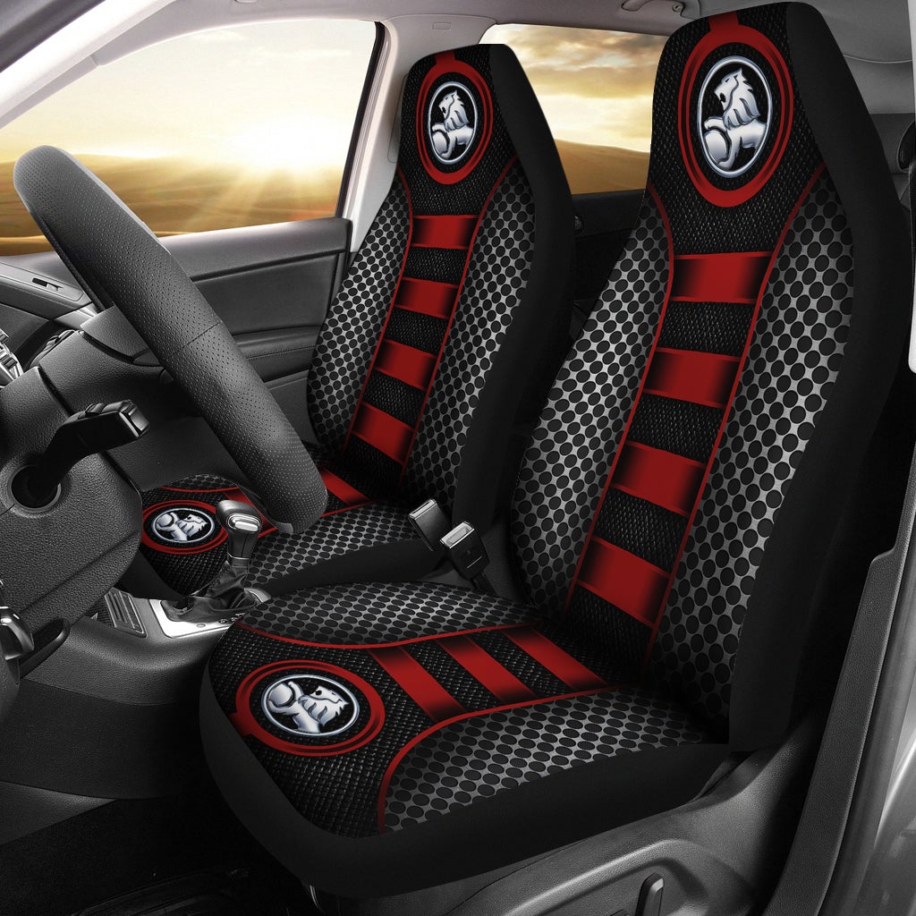 2 Front Pontiac Seat Covers Brown