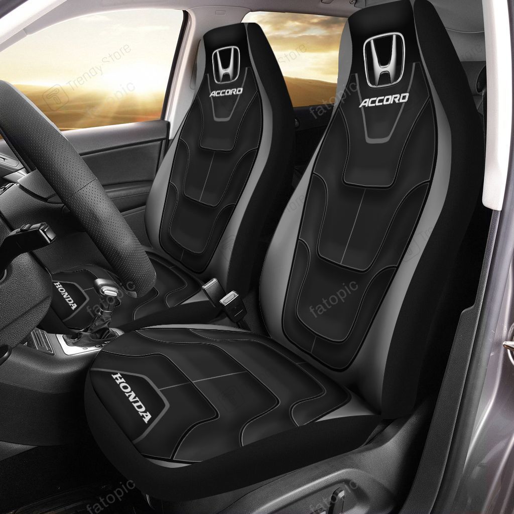 Gmc Denali Nct-Nh Car Seat Cover (Set Of 2) Ver 1 (Grey)