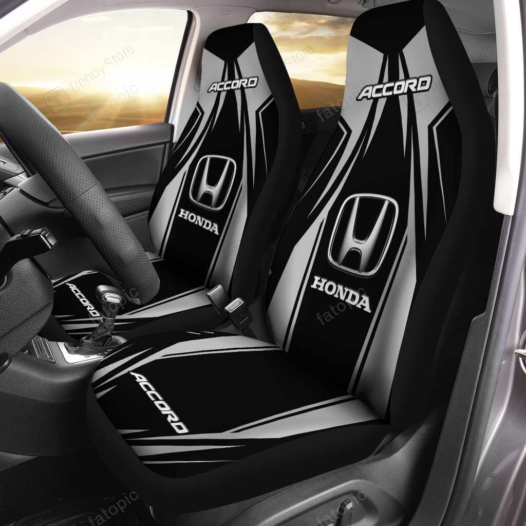 Honda Accord Car Seat Cover (Set Of 2) Ver 1 (Red)