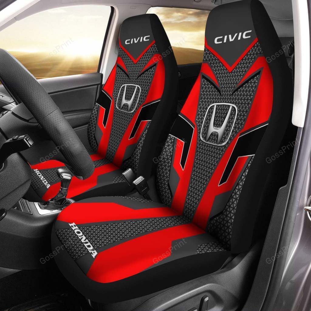 Hyundai Lph-Ht Car Seat Cover (Set Of 2) Ver 2 (Blue)