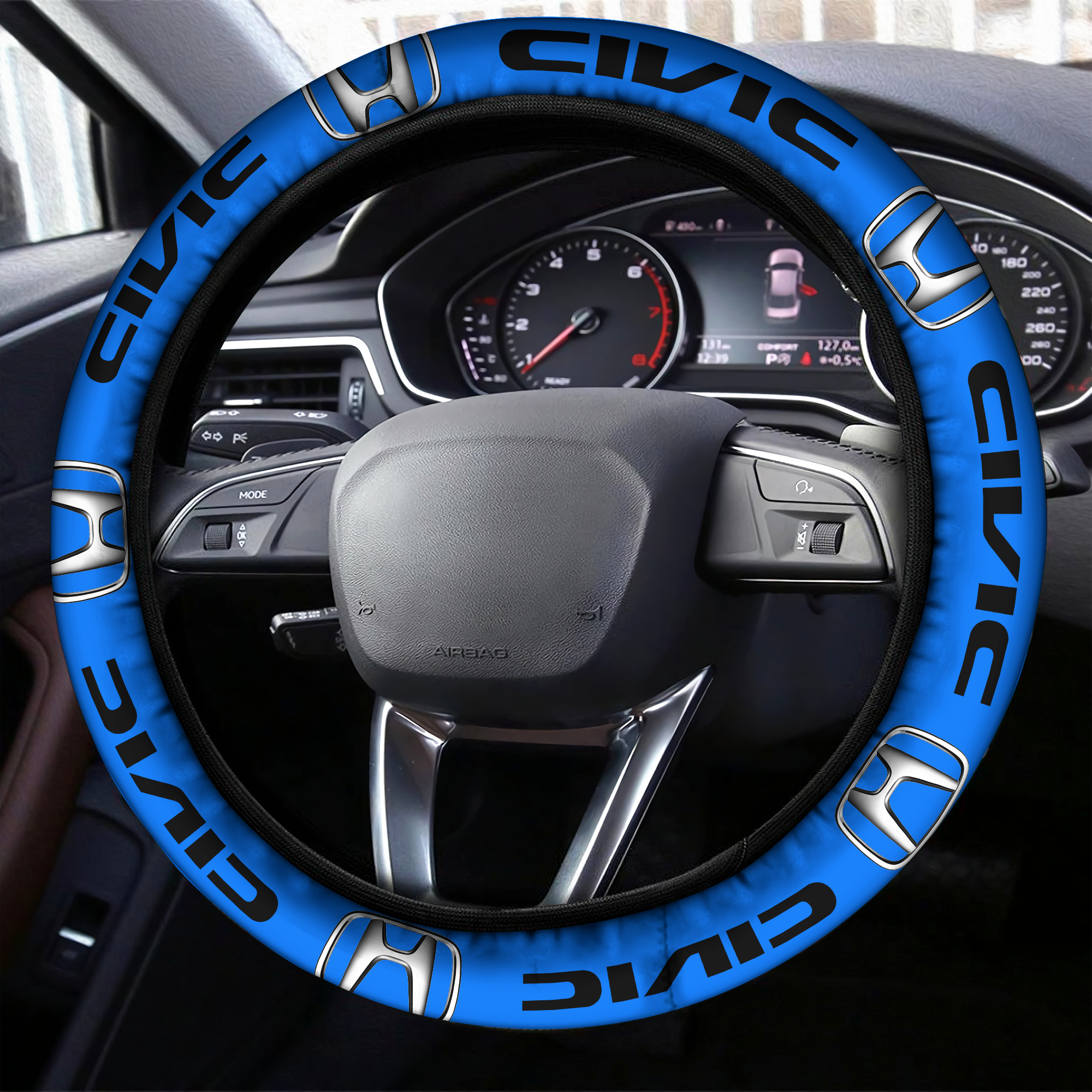 Jeep Gladiator Steering Wheel Cover Grey