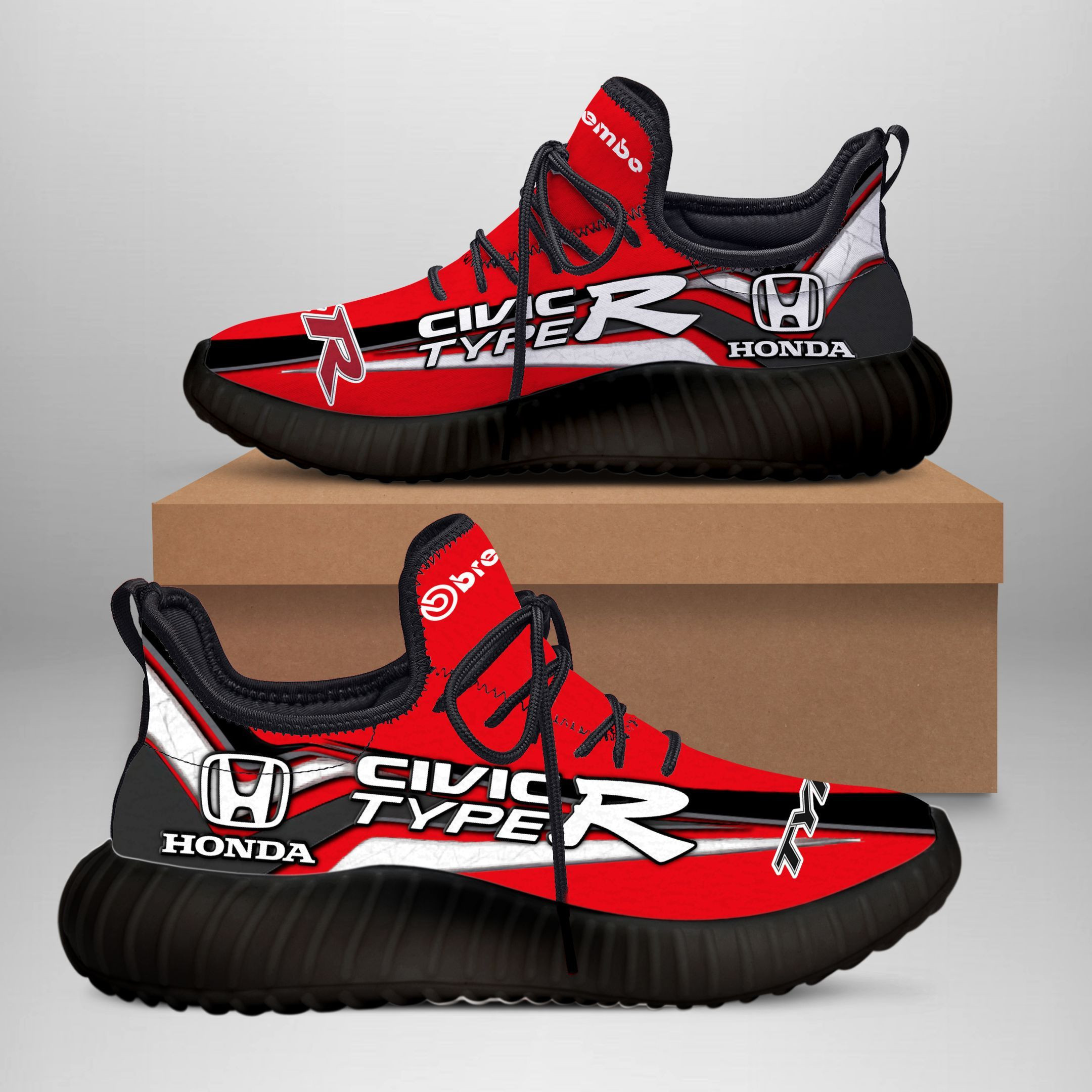 Honda Civic Type R Shoes Ver 2 (Red & White)