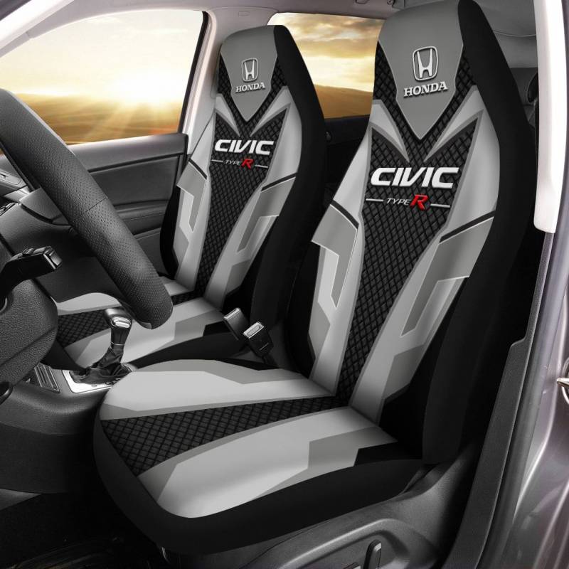 Honda CRV TDV Car Seat Cover (Set of 2) Ver 1 (Blue)