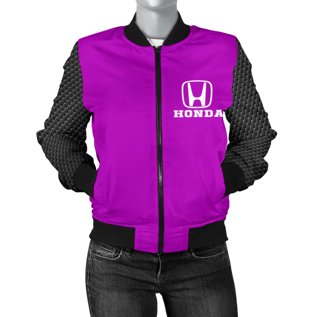 Honda Women's Bomber Jacket Blue