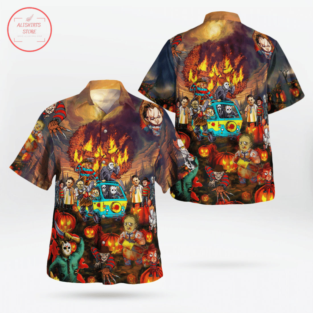 Horror Evils Hawaiian Shirt