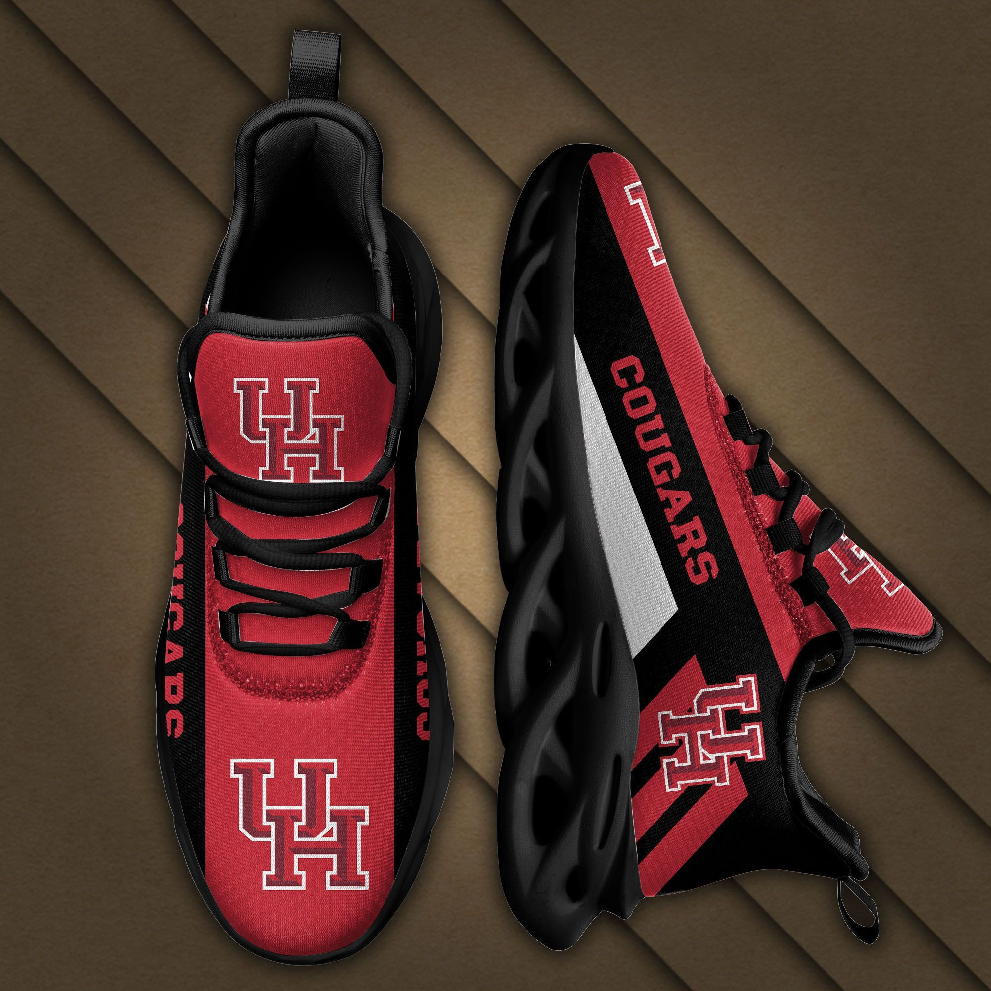 Oklahoma State Cowboys Custom Personalized Max Soul Sneakers Shoes