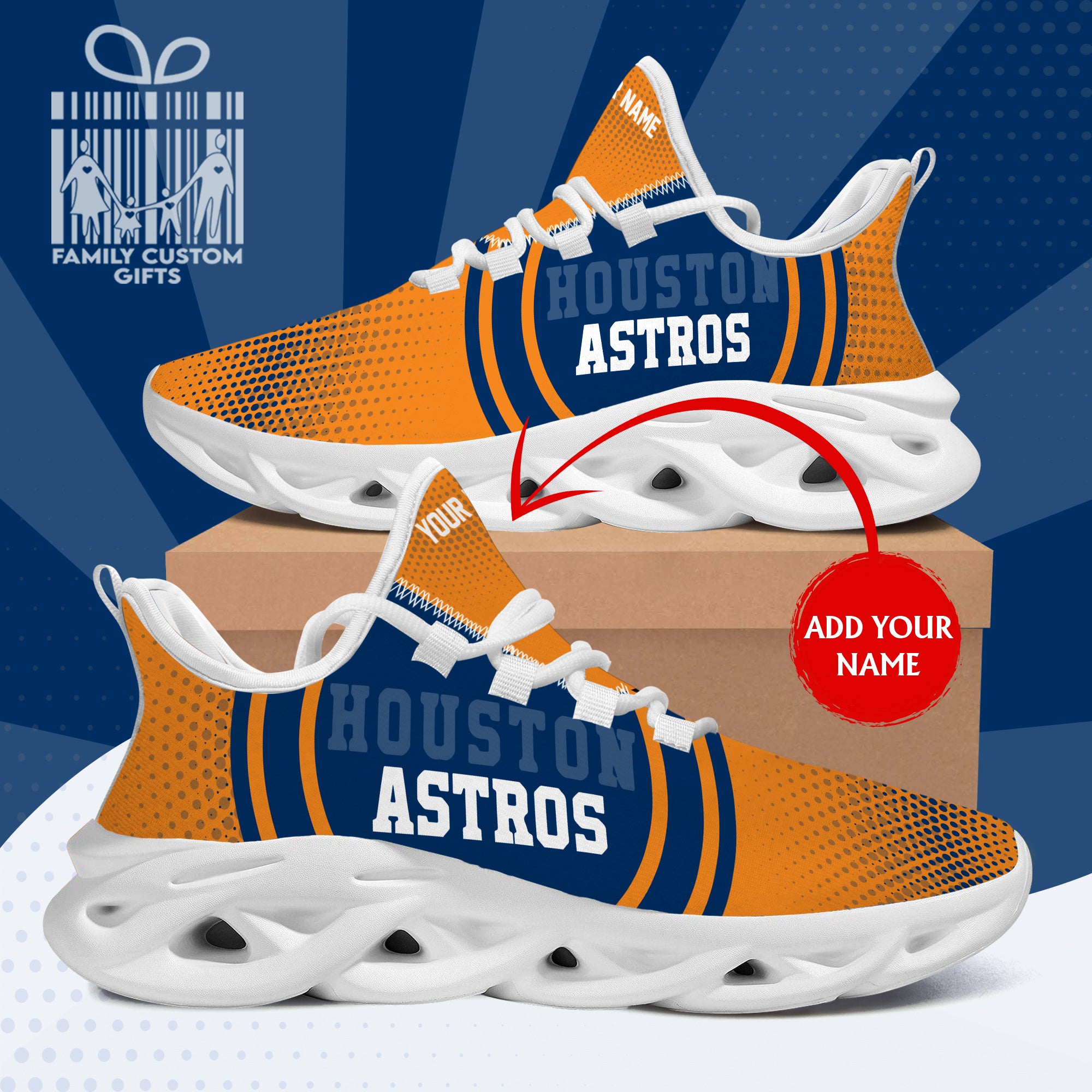 Detroit Lions Custom Personalized Max Soul Sneakers Running Sport Shoes for Men Women