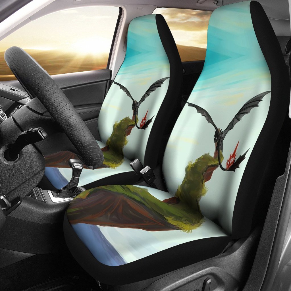 The Best Quotes Yes You Can Car Seat Cover ( Set of 2)