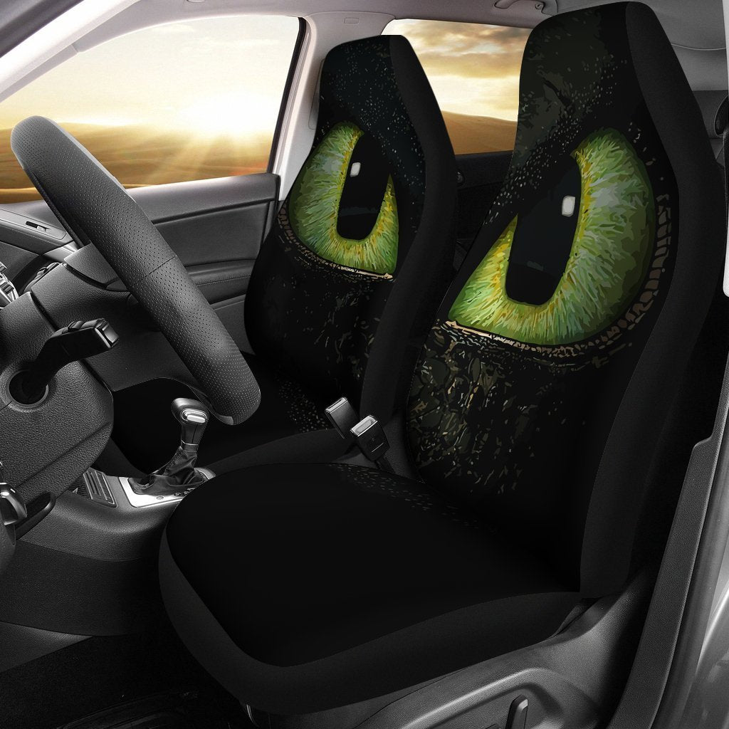 Hiccup And Toothless Car Seat Cover ( Set of 2)