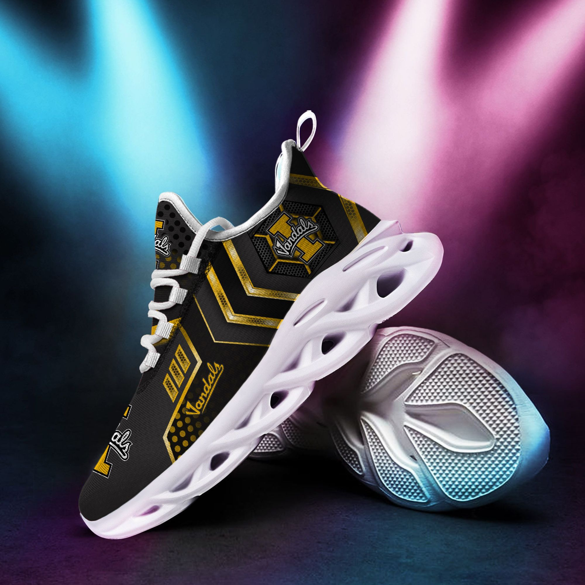 Ohio State Buckeyes Custom Personalized Max Soul Sneakers Shoes
