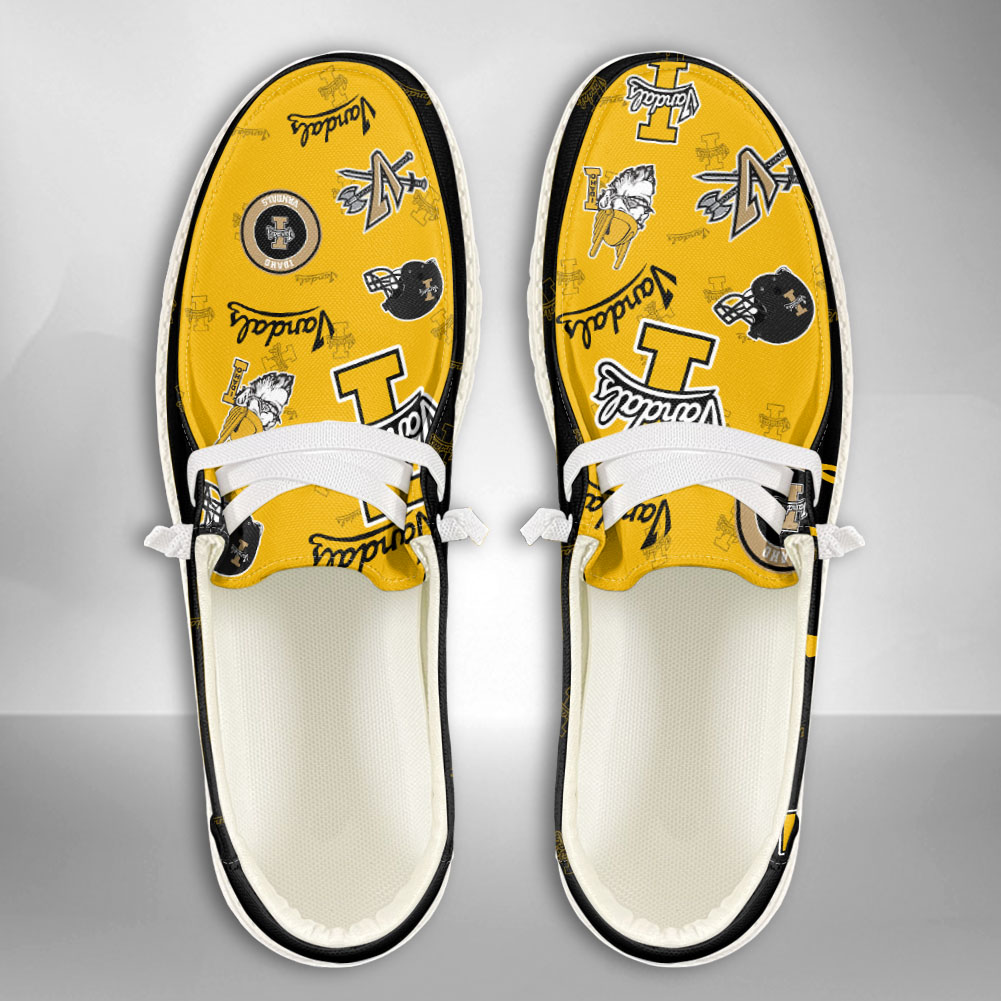 Iowa State Cyclones Personalized Hey Dude Sports Shoes - Custom Name Design