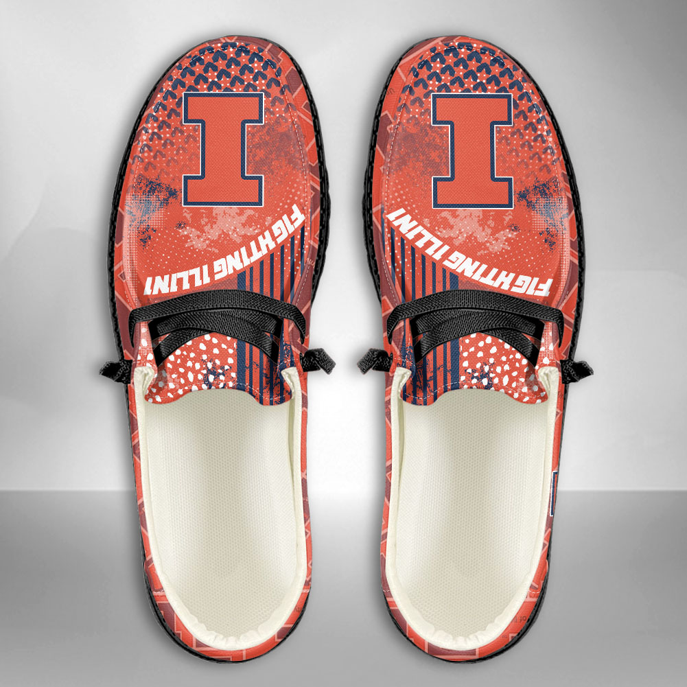 Houston Cougars Personalized Hey Dude Sports Shoes - Custom Name Design