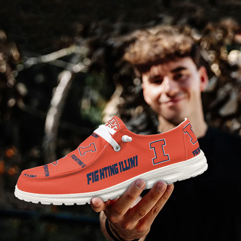 Houston Cougars Personalized Hey Dude Sports Shoes - Custom Name Design
