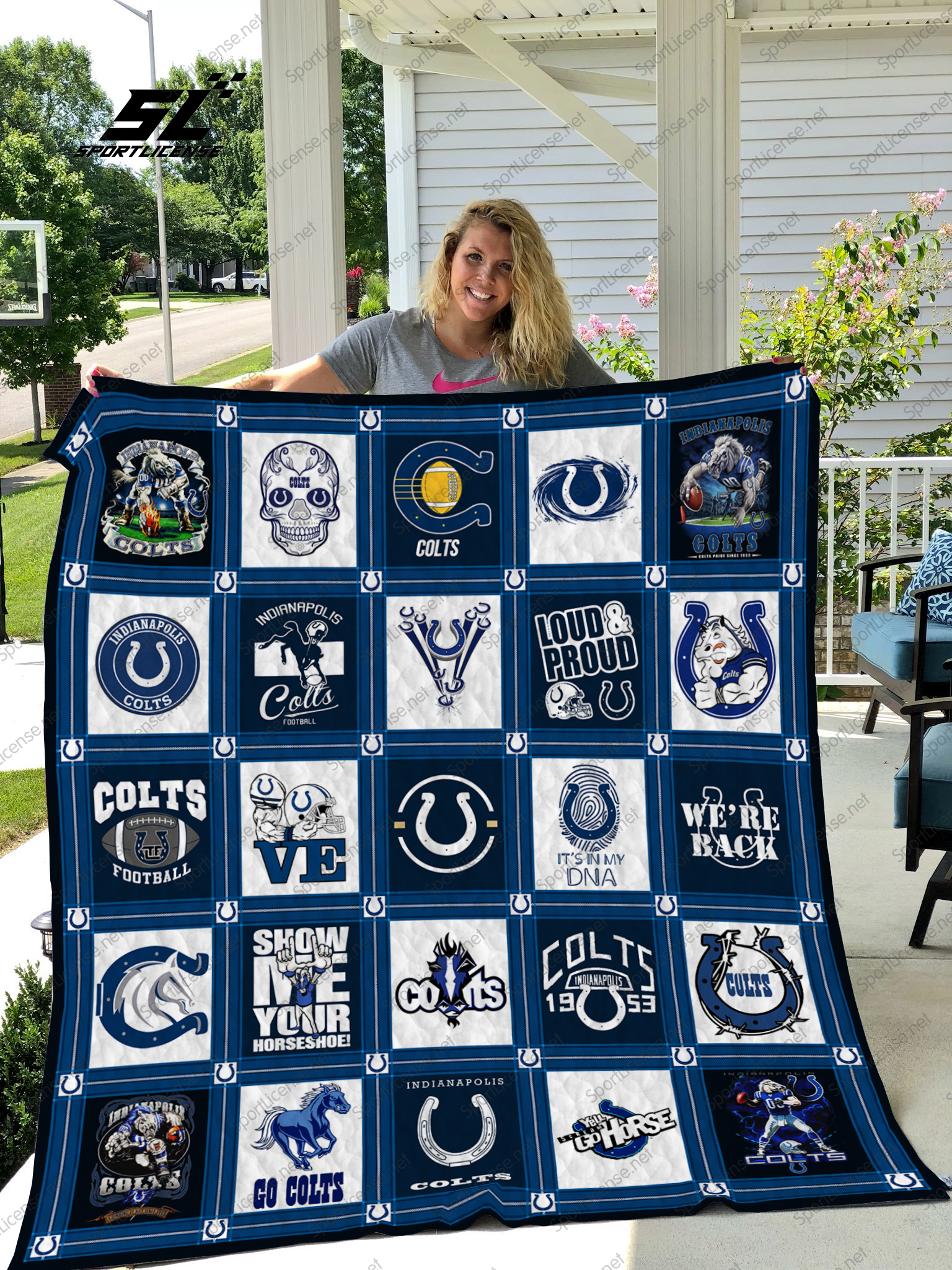 Philadelphia 76ers Quilt Blanket 02