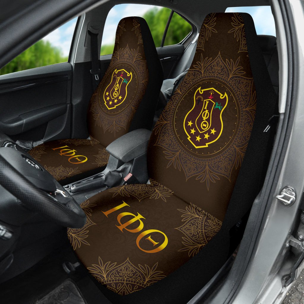 Land Rover Red Logo Car Seat Covers Metal Abstract Ph220913-17