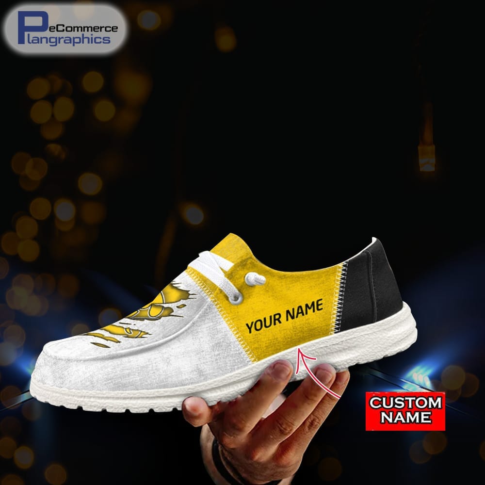 Georgia State Panthers Custom Name Hey Dude Shoes 