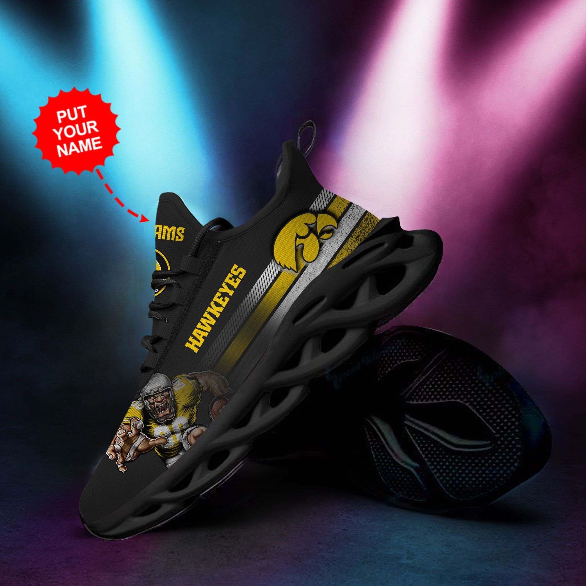 Cleveland Browns Custom Personalized Max Soul Sneakers Shoes