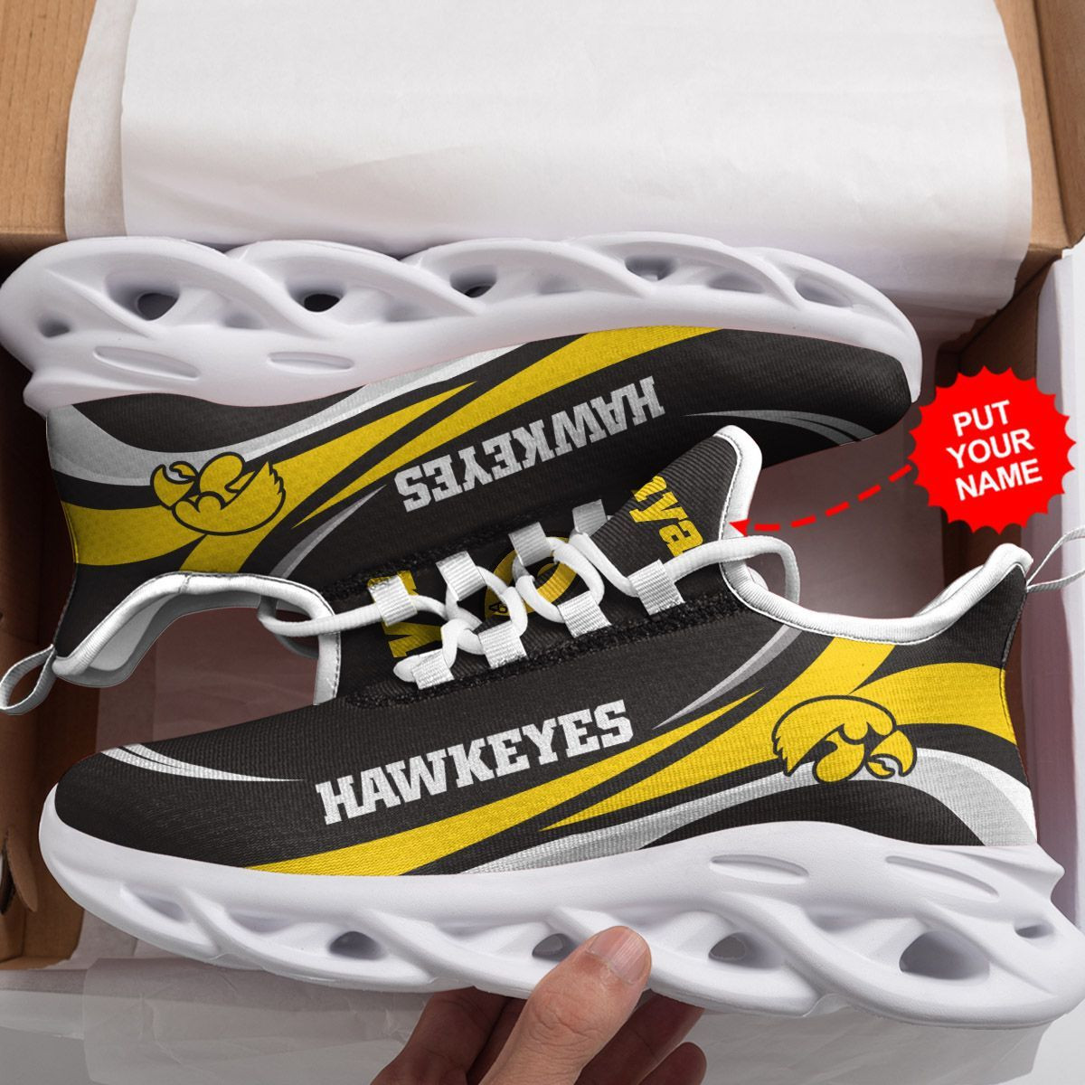 Edmonton Oilers Custom Personalized Max Soul Sneakers Shoes