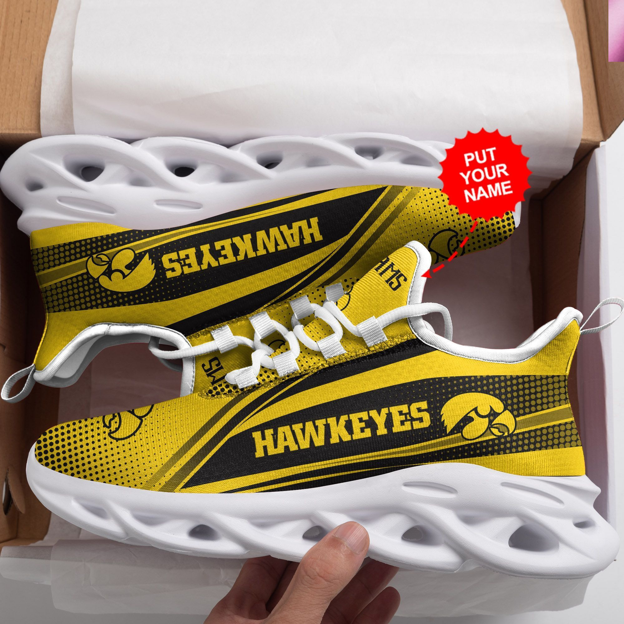 Auburn Tigers Custom Personalized Max Soul Sneakers Shoes